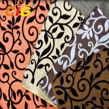 Customized Latest Design Latest Flock Fabrics