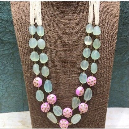 Natural Beaded Fashion Necklace