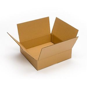 Rectangular Square Shape Glossy Lamination Brown Corrugated Packaging Boxes