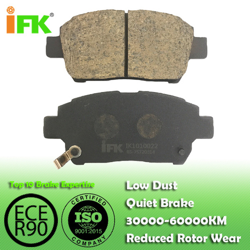 /Gdb3242/Gdb7075/D822/D990 Semi-Metallic/Low-Metallic/Nao/Ceramic Disc Brake Pad Size: 116.4*51.5*16.5