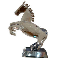 Crystal Horse Showpiece