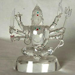 Durable Crystal Shiva Showpiece