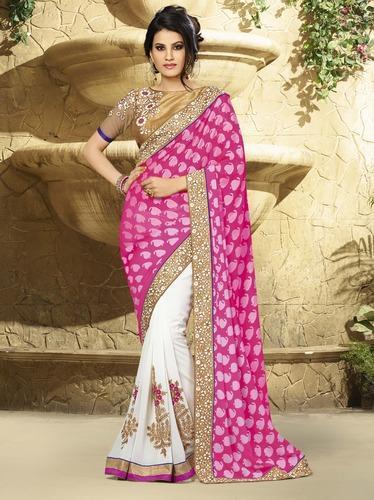 Fancy Designer Sarees - Luxurious Fabric with Vibrant Colors, Exquisite Craftsmanship and Unique Designs