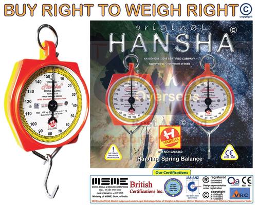 Farmers Hanging Scales Accuracy: 150 Mm Dial Mm