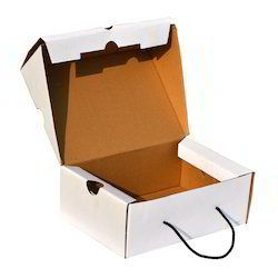 Premium Shoe Box With Rope White