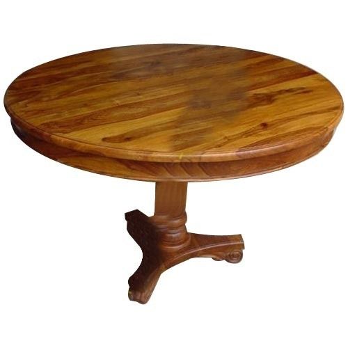 Wooden Round Dining Table