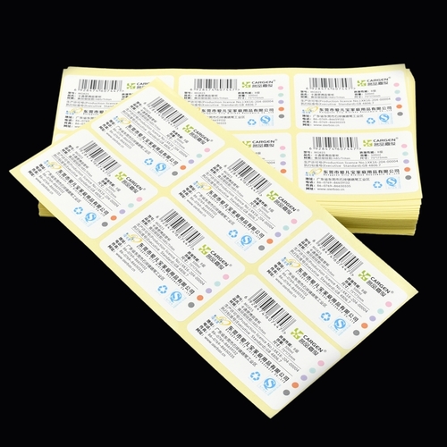 4 C Custom Printed Label Sticker For Stationery at Best Price in