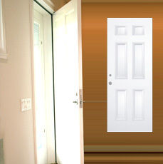 One Side Flush Doors