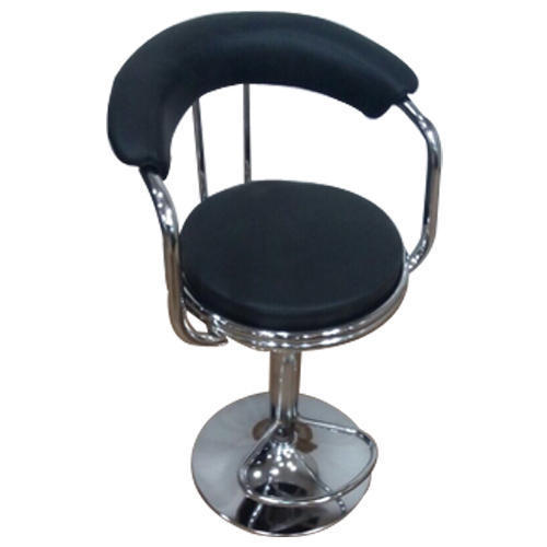 Black Designer Revolving Stool