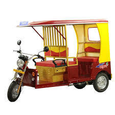 Fully Battery Operated Rickshaw