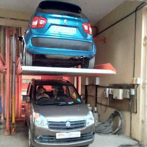 G + 1 Hydraulic Stack Parking System