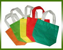 Multi Color Carry Bags - Glossy, Embossed Surface Finish | Recyclable, Printed Design for Shopping and Promotion, Available in Various Capacities