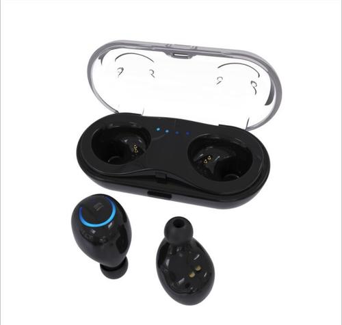 Tws Magnetic Charging Ultra Small Mini Wireless Bluetooth Headset 4.1 Stereo Display Color: Black & White