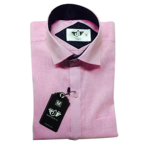 Cotton Pink Formal Shirt