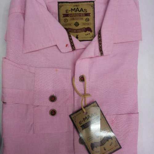 Pure Cotton Shirt For Mens