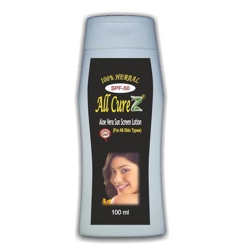 Aloe Vera Sun Screen Lotion