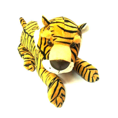 Fine Sheen Tiger Sleeping Toy
