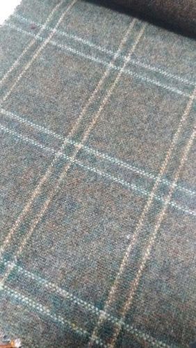 Long Life Check Tweed Fabric