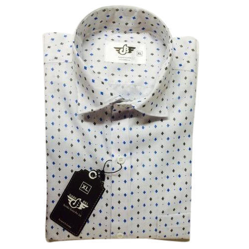 Mens Full Sleeve Printed Shirt