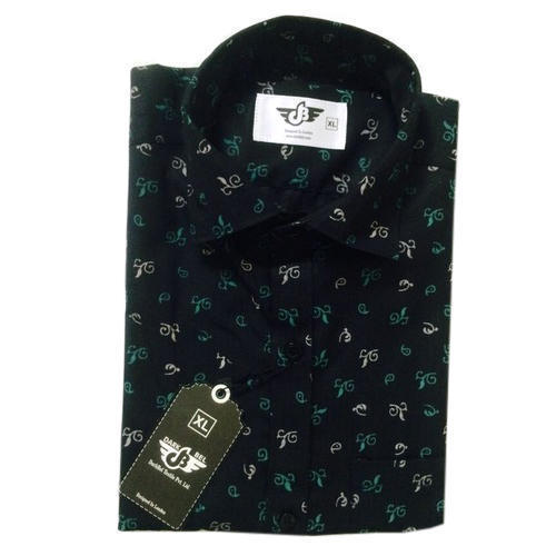 Mens Party Wear Printed Shirt