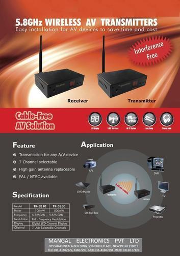 Audio Video Wireless Transmitter