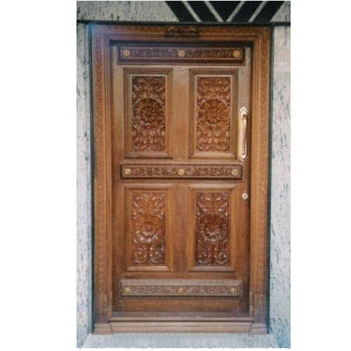 Low Price Wooden Carved Door