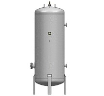 Air Receiver Tank With Inspection Hole