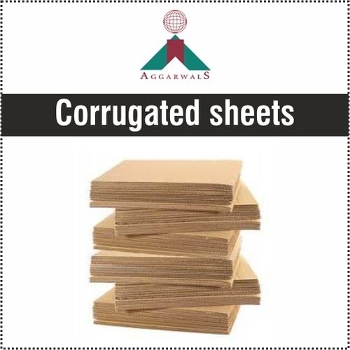 Brown Color Corrugated Paper Sheets