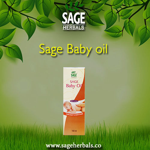 Sage Herbal Baby Oil