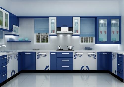 U Shaped Modular Kitchen at Price 1100 to 1600 INR/Square Foot in