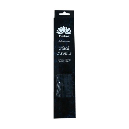 Black Aroma Incense Sticks