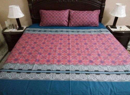 Multicolor Double Bed Sheets