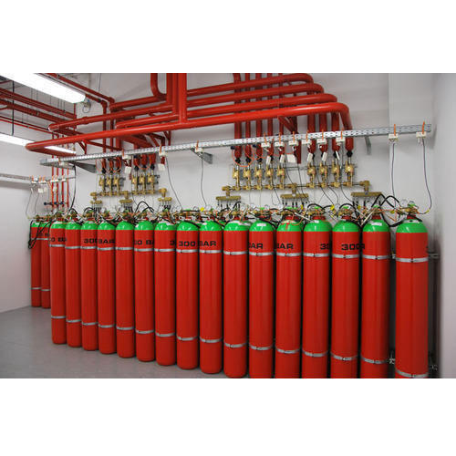 Fire Safety Gas Suppression System