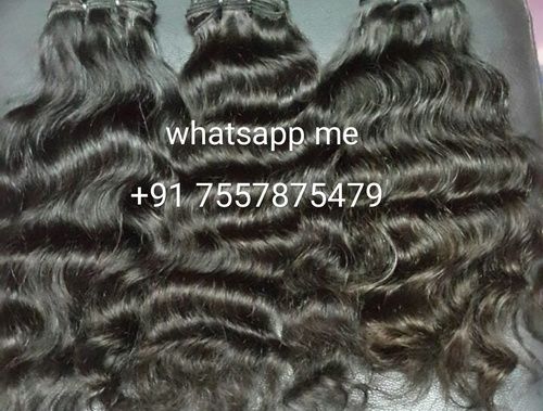 Natural Indian Wavy Human Hair Weight: 100 Grams (G)