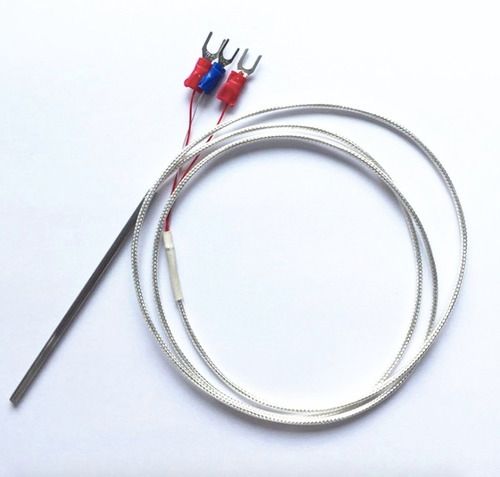 PT100 RTD Sensor - MI Wire, Custom Lengths 1 to 10m | Temperature Range -70°C to 600°C, 2 or 3 Wire Options