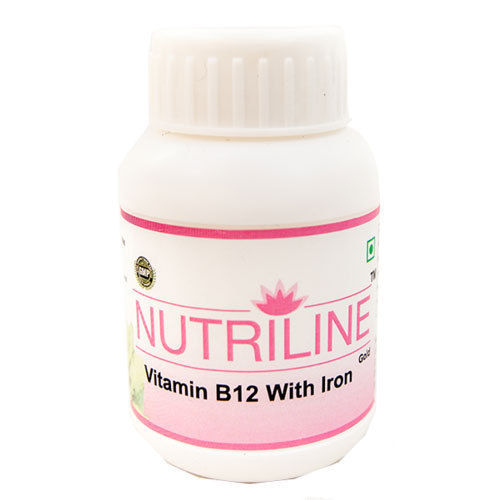 B12 With Iron Supplement Capsule 100% Natural