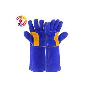 Split Leather Weld Baking Grill Hand Protection Gloves/oven Mitts