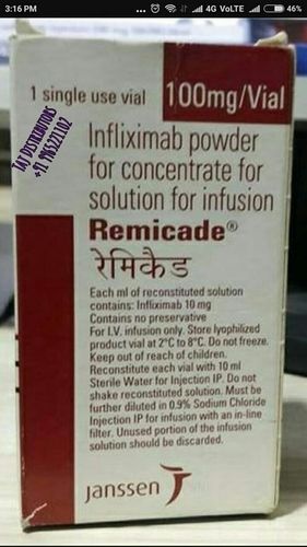 Remicade Infliximab 100mg Injection