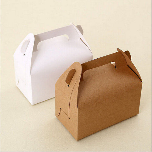 1/2 Pastry Box With Handle