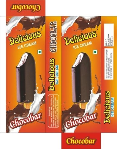 Chocobar Ice Cream Packaging Cover