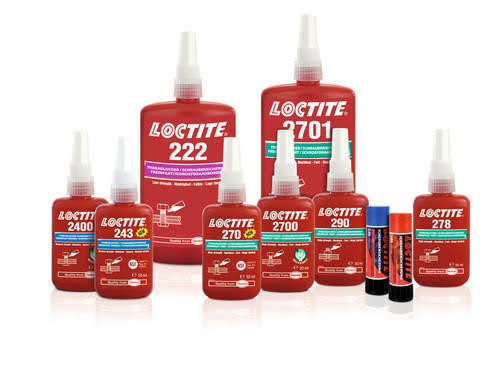 Silver Henkel Teroson Loctite Adhesive Glue