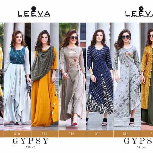 Leeva Ladies Long Kurtis