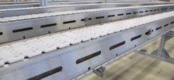 Stainless Steel Industrial Slat Conveyor