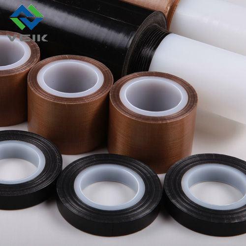 Anti-Static Black Color PTFE Fiberglass Adhesive Tape