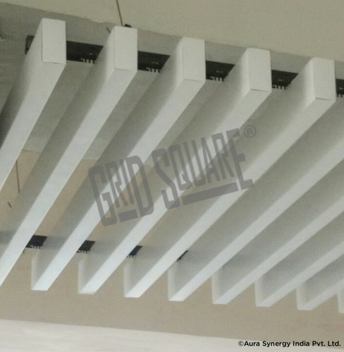 Grid Square Baffle Ceiling By Aura Synergy India Pvt Ltd