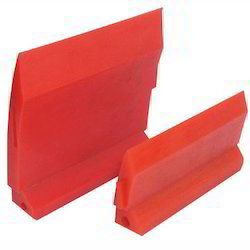 Red Polyurethane Scraper Blade