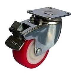 Red PU Trolley Wheels