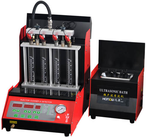 4 Cylinders Fuel Injector Cleaner And Tester Lowering Time: 1 Years