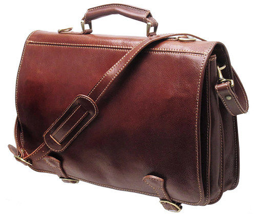 Brown Leather Briefcase Bags