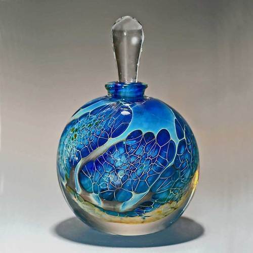 Glass Perfume Bottle - Use: Holiday Decoration & Gift